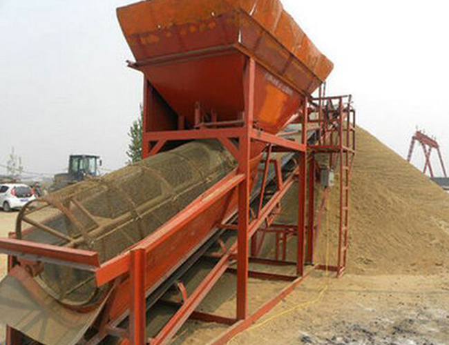 滾筒篩沙輸送一體機