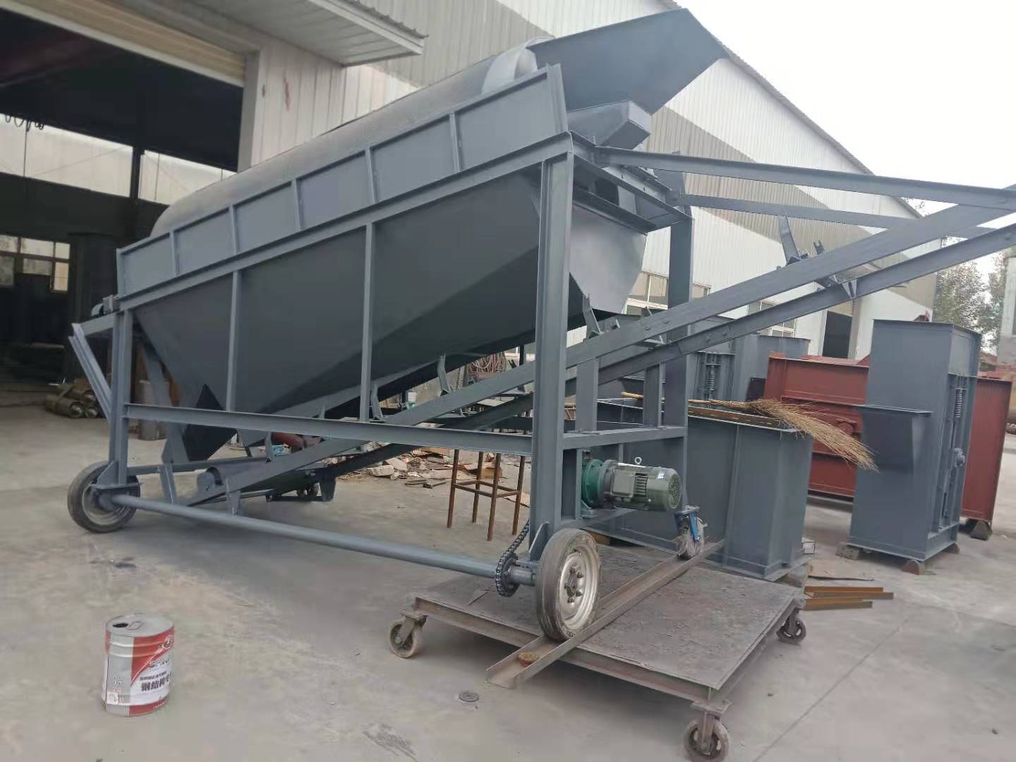 不銹鋼<a href='http://m.xtpta.com' title='滾筒篩' target='_blank'>滾筒篩</a>在槐米加工工藝中的應用